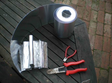 Aluminium flashing sheet & tools  